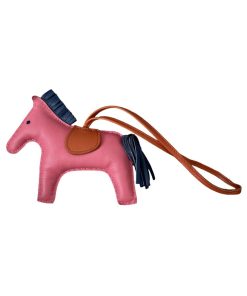 Hermes Rodeo Rose Azalea/ Blue Malta/ Orange Cornaline MM